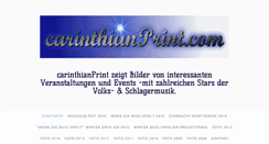 Desktop Screenshot of carinthianprint.com